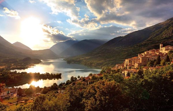 Lago di Barrea - Tramonto - Parco Nazionale d'Abruzzo