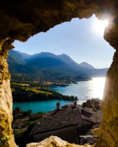 Lago di Barrea - Vista dal Castello Medievale